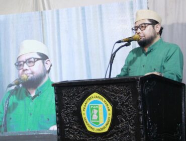 Ketua LDNU Kota Kraksaan, Nun Hassan Ahsan Malik. (foto: Moh. Ali Imron Maulana).