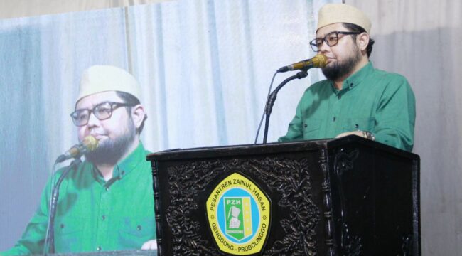 Ketua LDNU Kota Kraksaan, Nun Hassan Ahsan Malik. (foto: Moh. Ali Imron Maulana).