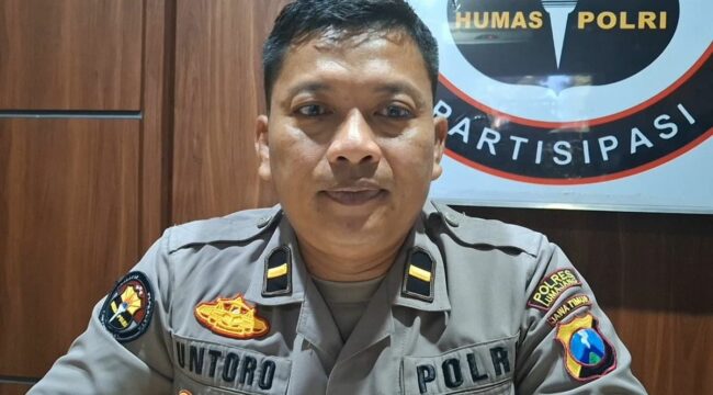 Kasi Humas Polres Lumajang, Ipda Untoro Abimanyu.
