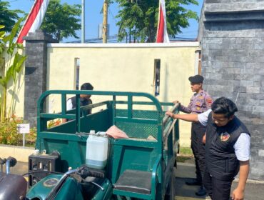 Kendaraan roda 3 bantuan pemkab yang digadaikan.
