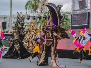 MERIAH: Pagelaran Jember Fashion Carnival (JFC) tahun 2024 lalu. (Foto: Dok. Pemkab Jember).