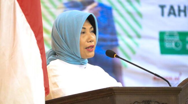 SEGERA PENSIUN: Sekretaris Daerah (Sekda) Kota Probolinggo, dr. Ninik Ira Wibawati, bakal memasuki purna tugas. (Diskominfo Kota Probolinggo).
