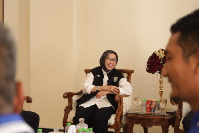 
					Bupati Lumajang Indah Amperawati (Foto: Asmadi).