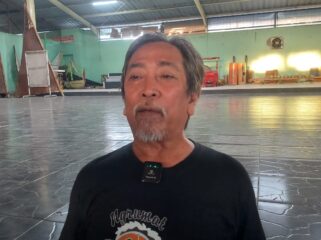Ketua Dewan Kesenian Kota Probolinggo (DKKPro), Peni Priyono. (Foto: Hafiz Rozani).
