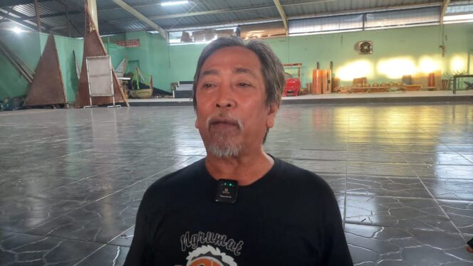 
					Ketua Dewan Kesenian Kota Probolinggo (DKKPro), Peni Priyono. (Foto: Hafiz Rozani).