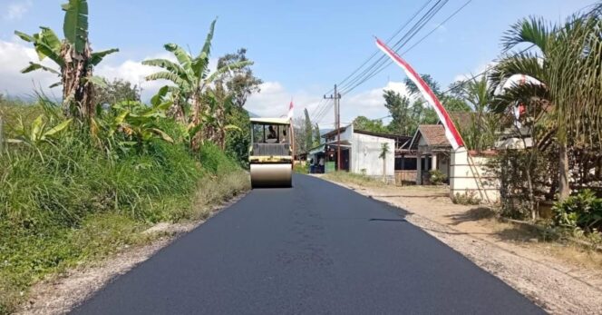 
					MULUS: Jalan Raya Krucil - Tambelan Probolinggo terlihat mulus setelah perbaikan tuntas. (foto: Istimewa).
