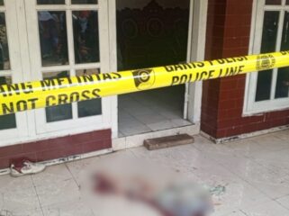 Lokasi kejadian dan alat yang digunakan pelaku.