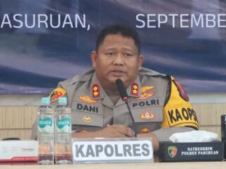 Kapolres Pasuruan, AKBP Jazuli Dani Iriawan.