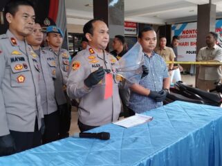 Pers rilis soal kekerasan yang terjadi di Kota Lumajang (Foto: Asmadi).
