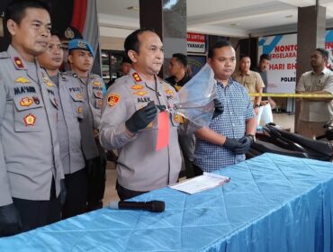 Pers rilis soal kekerasan yang terjadi di Kota Lumajang (Foto: Asmadi).
