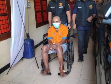 Terduga pencuri mobil pick up milik Hilmy (Foto: Asmadi).