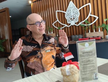 General Manager Java Lotus Hotel Jember, Jeffrey Wibisono. (Foto: M. Abd Rozaq Mubarok).
