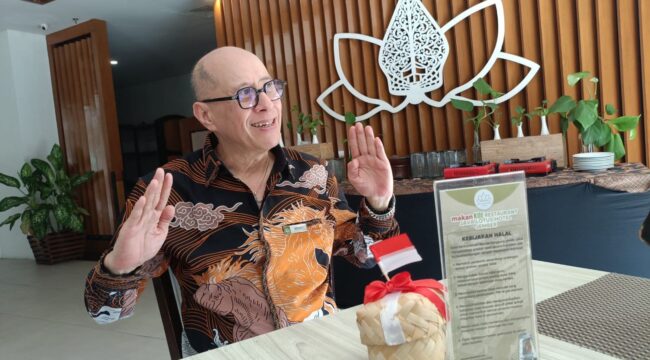 General Manager Java Lotus Hotel Jember, Jeffrey Wibisono. (Foto: M. Abd Rozaq Mubarok).
