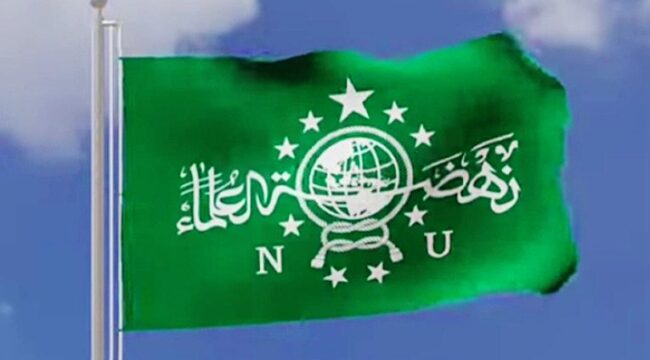 Ilustrasi foto bendera Nahdlatul Ulama (NU).