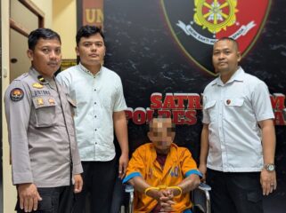 DP, (30), residivis, warga Desa Gedangemas, Kecamatan Randuagung, Kabupaten Lumajang ditangkap kembali. (Foto: Asmadi)
