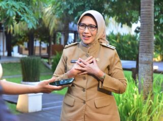 Bupati Lumajang, Indah Amperawati atau yang akrab disapa Bunda Indah.