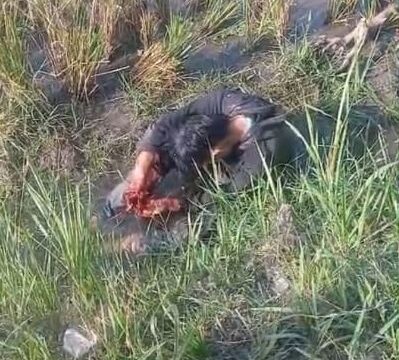 Tangkapan layar video pelaku saat diamankan 