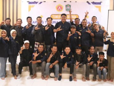Karang Taruna Kabupaten Lumajang resmi memasuki babak baru dalam kepemimpinan Dedi Marta. (Asmadi).