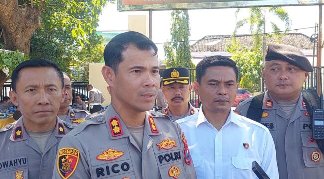 Kapolres Probolinggo Kota, AKBP Rico Yumasri. (foto: Hafiz Rozani)
