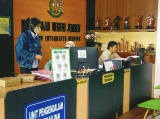 SELIDIKI: Suasana ruang pengaduan Kejaksaan Negeri (Kejari) Kabupaten Jember. (Foto: Istimewa).
