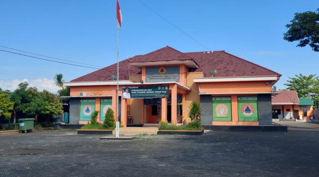 Kantor Badan Penanggulangan Bencana Daerah (BPBD) Kota Probolinggo. (foto: Hafiz Rozani)