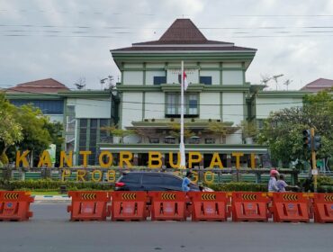 Kantor Bupati Probolinggo di Jl. Panglima Sudirman, No. 134 Kota Kraksaan. (foto: Dokumen). 