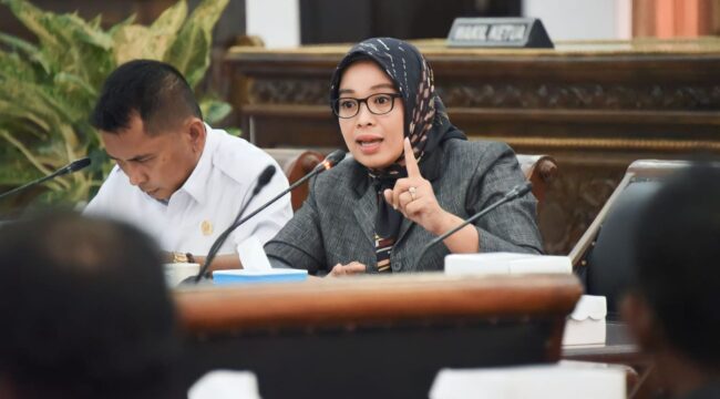 Ketua DPRD Lumajang Oktafiani.